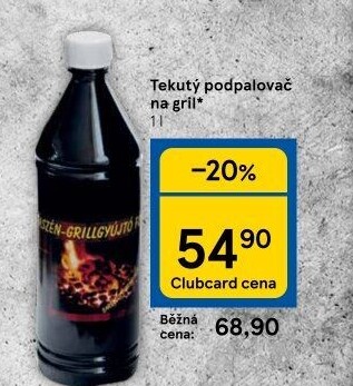 Podpalovač tekutý