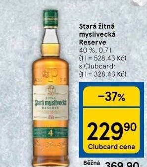 Stará žitná myslivecká Reservé