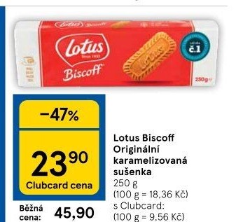 Sušenky Biscoff Lotus