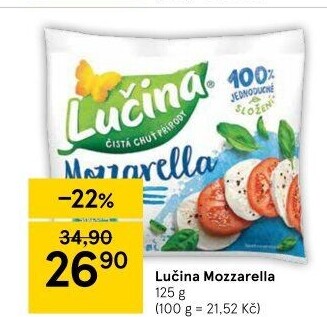 Sýr Mozzarella Lučina