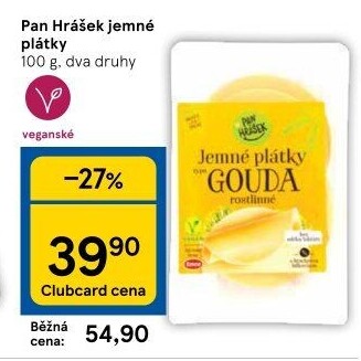Sýr rostlinný Pan Hrášek Emco