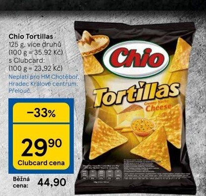 Tortilla chips Chio