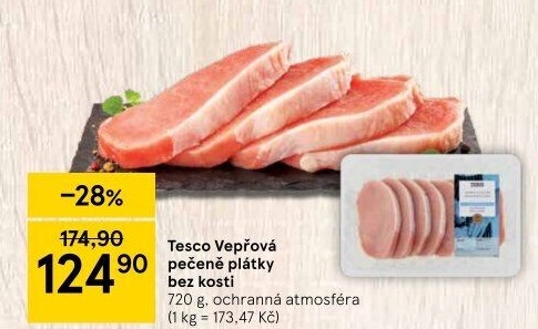 Vepřová pečeně bez kosti Tesco