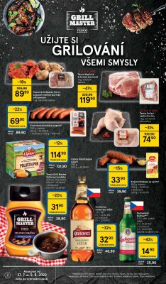 akční leták Tesco 27.7.2022-2.8.2022