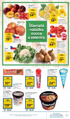akční leták Tesco 27.7.2022-2.8.2022