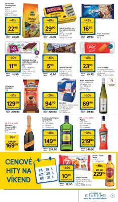 akční leták Tesco 27.7.2022-2.8.2022