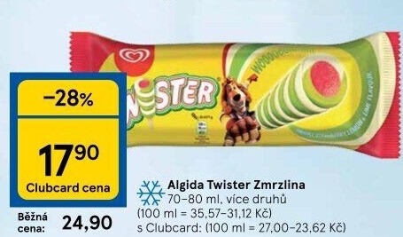 Nanuk Twister Algida