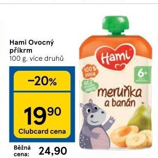 Ovocná kapsička Hami