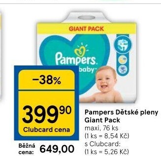 Pleny dětské Pampers