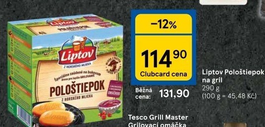 Sýr Pološtiepok na gril Liptov