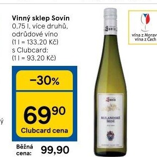 Vína Vinný sklep Sovín