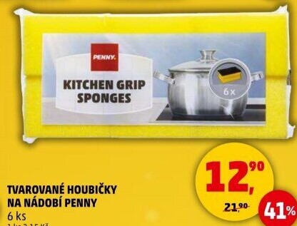 Houbička na nádobí tvarovaná Penny