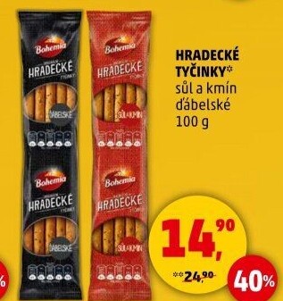 Hradecké tyčinky Bohemia
