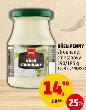 Křen strouhaný Penny