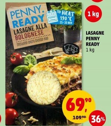 Lasagne Penny Ready