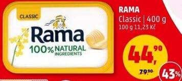 Margarín Classic Rama