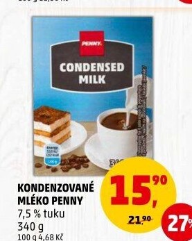 Mléko kondenzované Penny