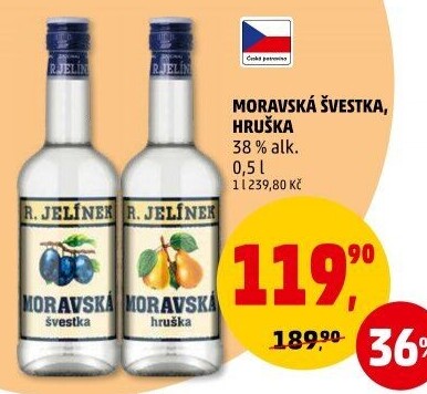 Pálenka Švestka Moravská Rudolf Jelínek