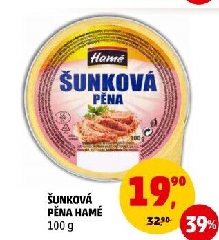 Paštika šunková pěna Hamé
