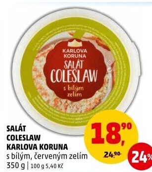 Salát coleslaw Karlova Koruna