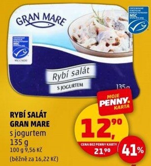 Salát rybí s jogurtem Gran Mare