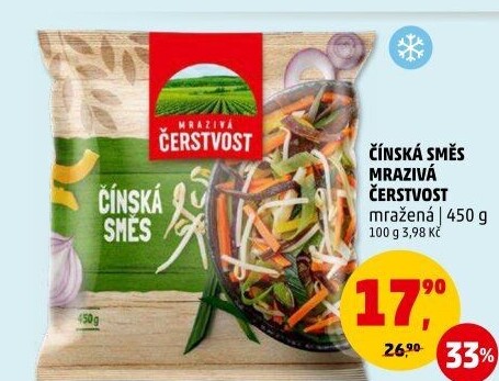Směs čínská mražená Mrazivá Čerstvost