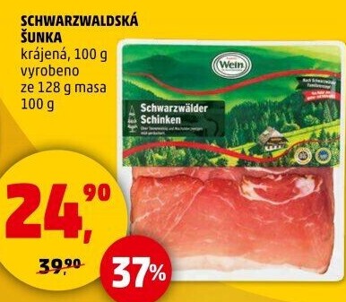 Šunka schwarzwaldská Wein