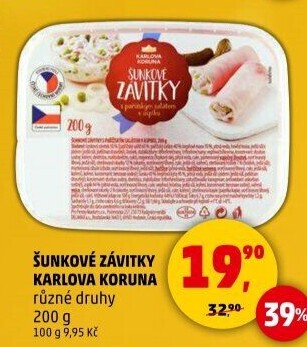 Šunkový závitek v aspiku Karlova Koruna