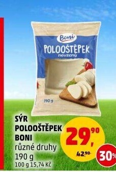 Sýr Polooštěpek Boni