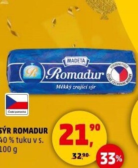 Sýr Romadur Madeta