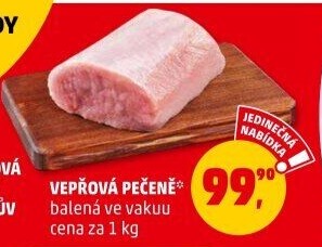 Vepřová pečeně bez kosti
