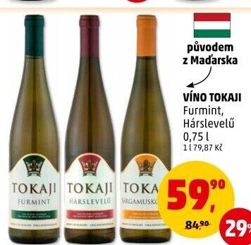 Víno Furmint Tokaji