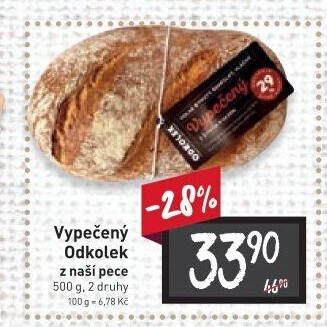 Chléb Vypečený Odkolek