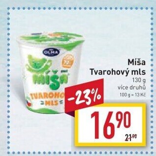 Dezert Tvarohový mls Míša Olma