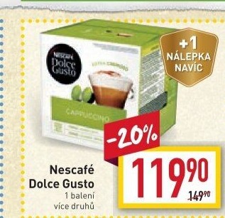 Kapsle Dolce Gusto Nescafé