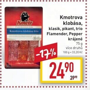 Kmotrova klobása trio Kmotr