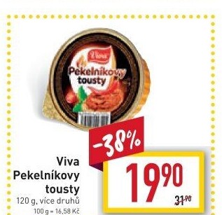 Paštika Pekelníkovy tousty Viva Carne