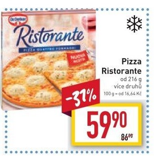 Pizza mražená Ristorante Dr. Oetker