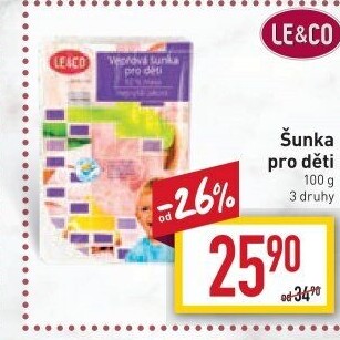 Šunka dětská LE&amp