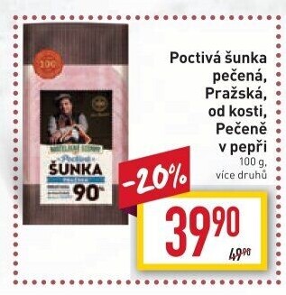 Šunka pečená poctivá Kostelecké uzeniny
