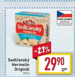 Sýr Hermelín Sedlčanský