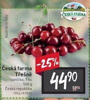Třešně Česká farma
