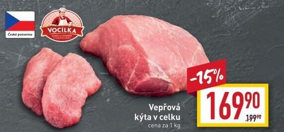 Vepřová kýta Vocílka