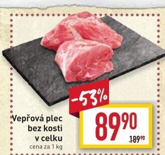 Vepřová plec bez kosti
