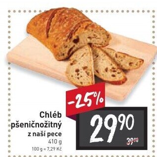 Chléb pšenično-žitný
