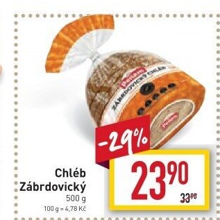Chléb zábrdovický Penam