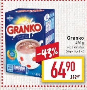 Instantní kakao Granko