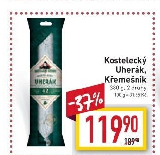 Salám Uherák kostelecký Kostelecké uzeniny
