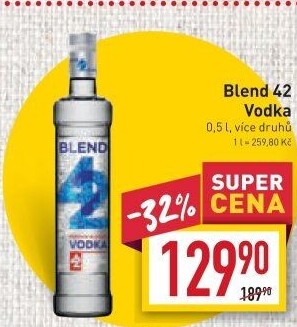 Vodka Blend 42 Vodka