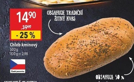 Chléb kmínový